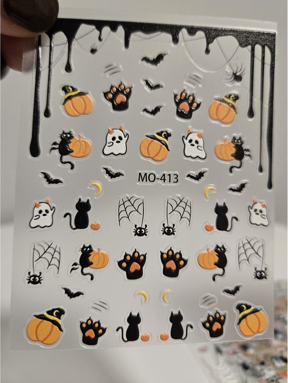 Halloween Nail Sticker Sheet